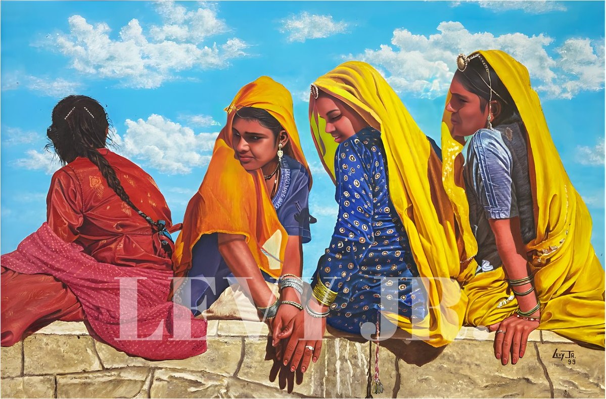 Obra INDIANAS EM PEREGRINAÇÃO — Levy Jr.