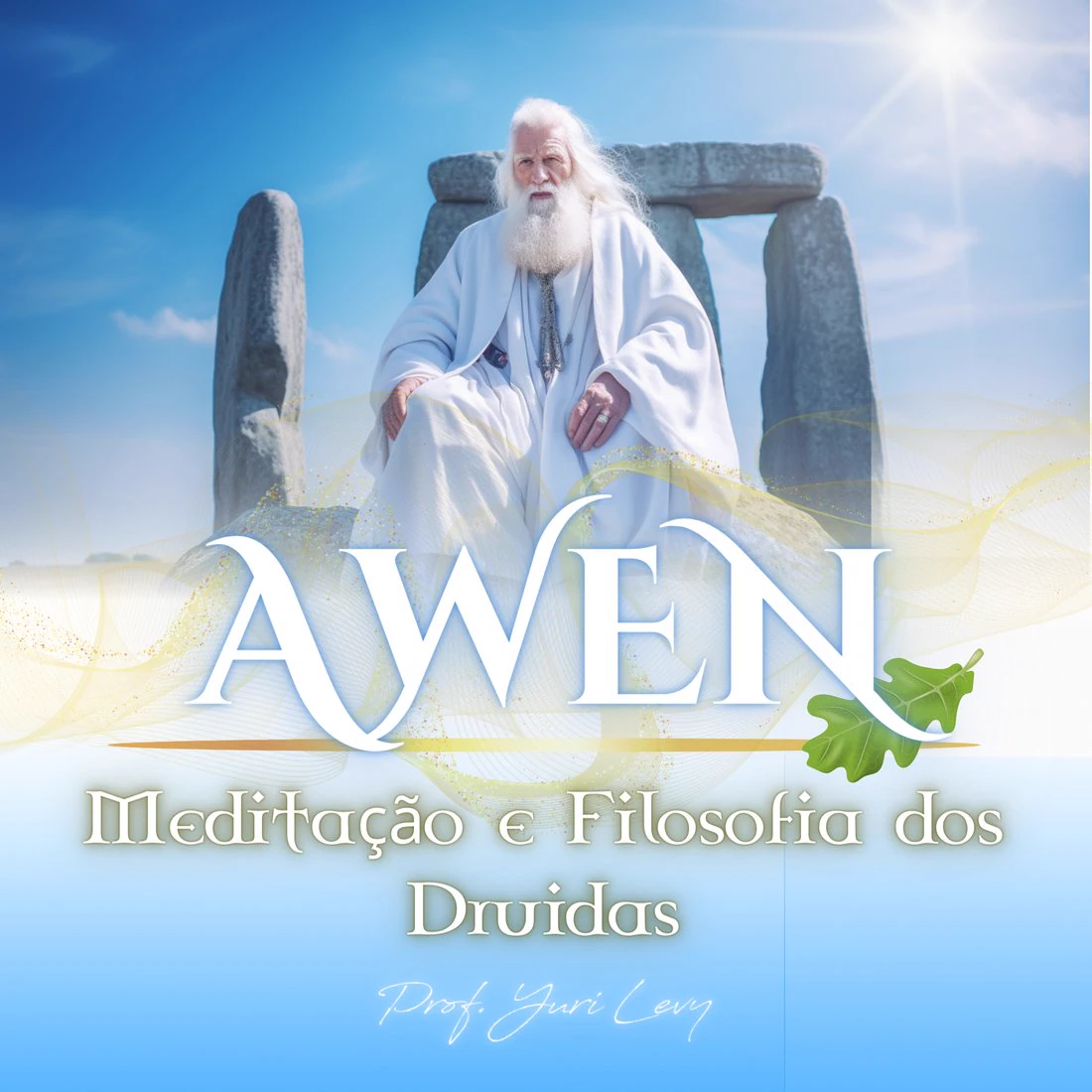 Capa do curso AWEN — Meditação e Druidismo
