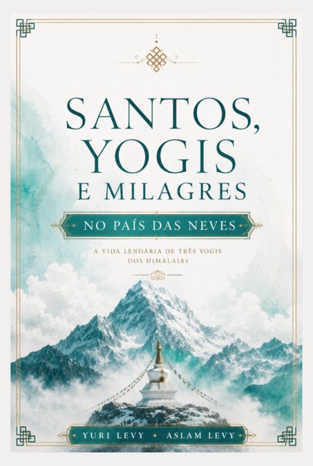 Capa do livro Santos, Yogis e Milagres no País das Neves